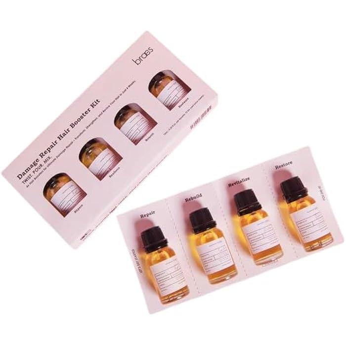 Braes Damage Repair Hair Booster Kit , 15Ml Per Booster - Transparent - Image 3